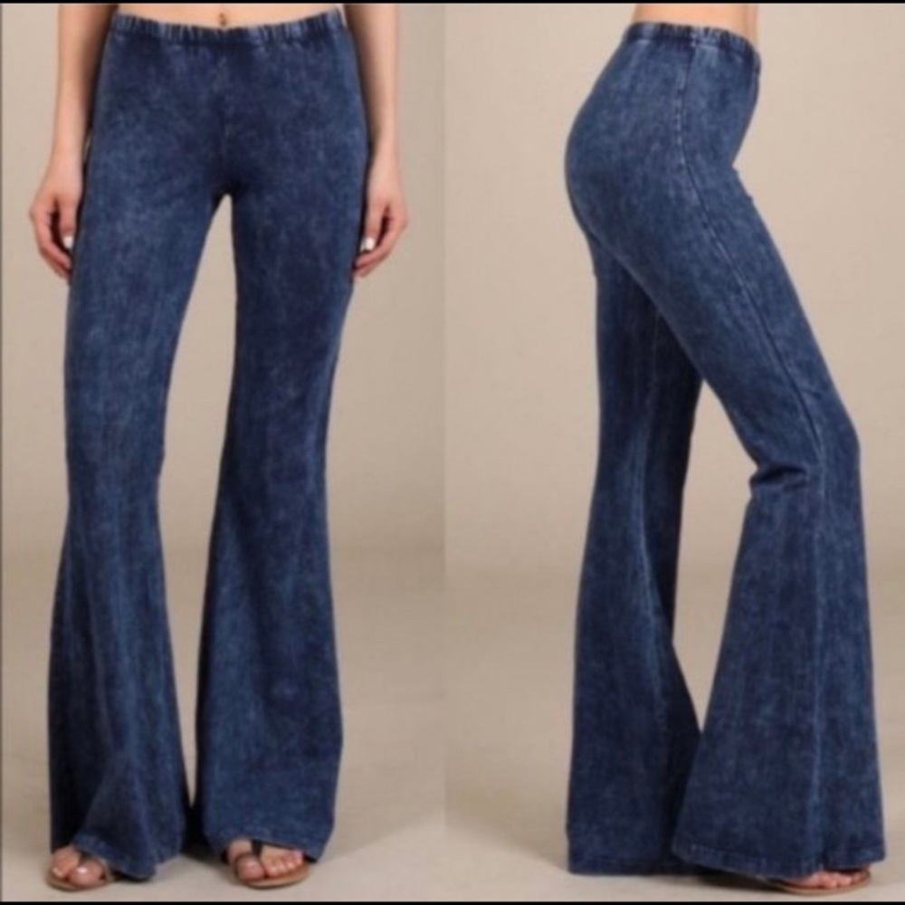 Bell bottom made in USA wide leg pant